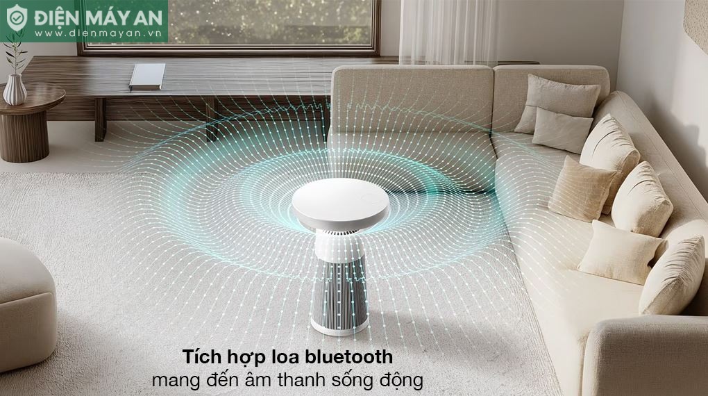 Máy lọc không khí kết hợp Loa LG PuriCare Aero Speaker AS20GSHU0 46W